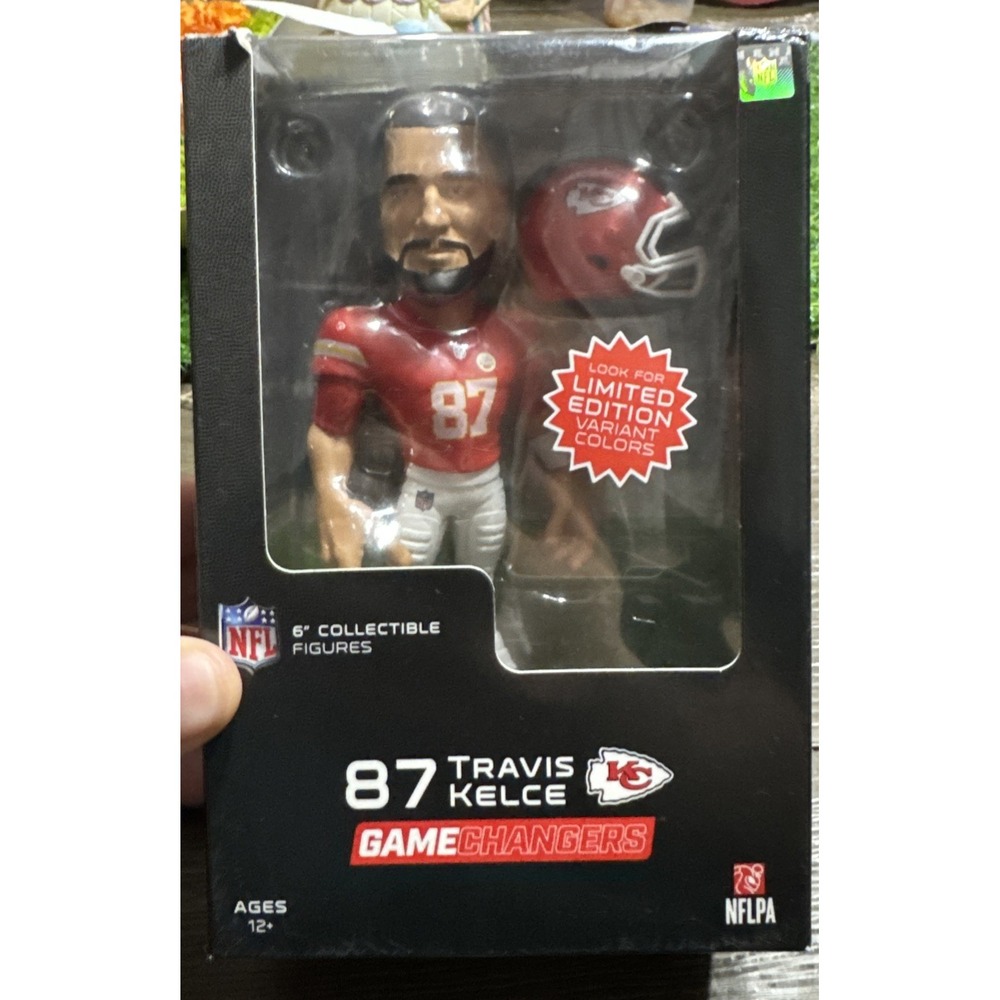 Travis Kelce NFL Game Changers 6" Collectible Figure Kansas City Chiefs Series 5